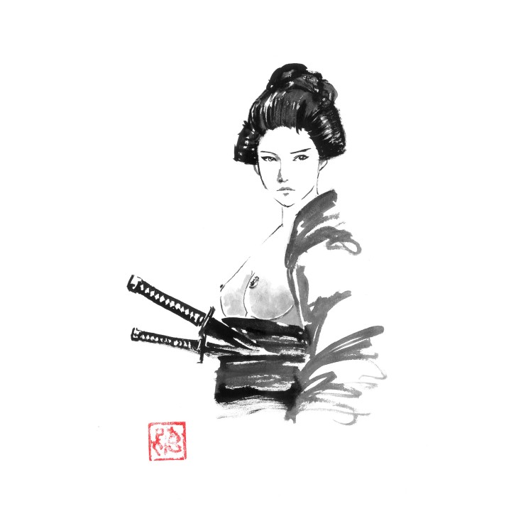 geisha samurai nude