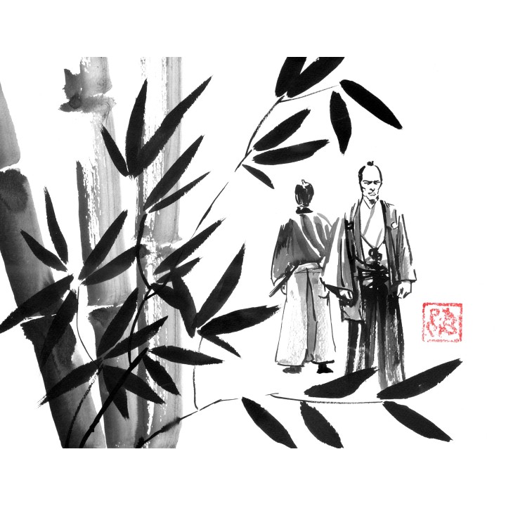meeting in the bamboo forest