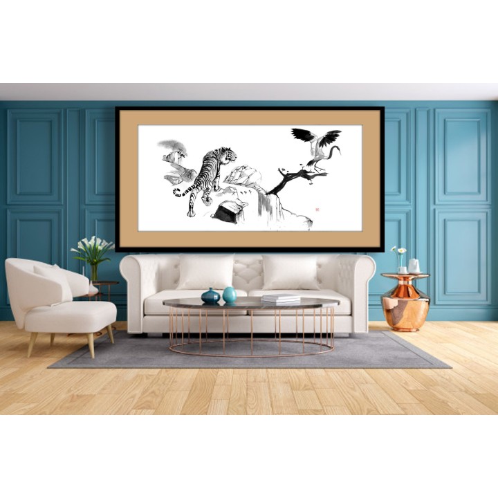 The tiger and the crane