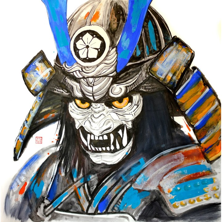 Monkey samurai