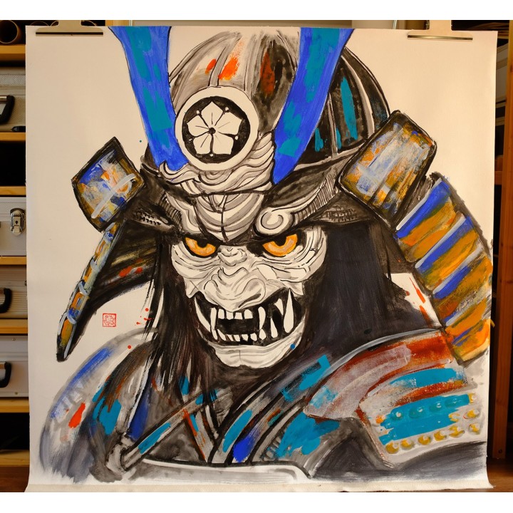 Monkey samurai
