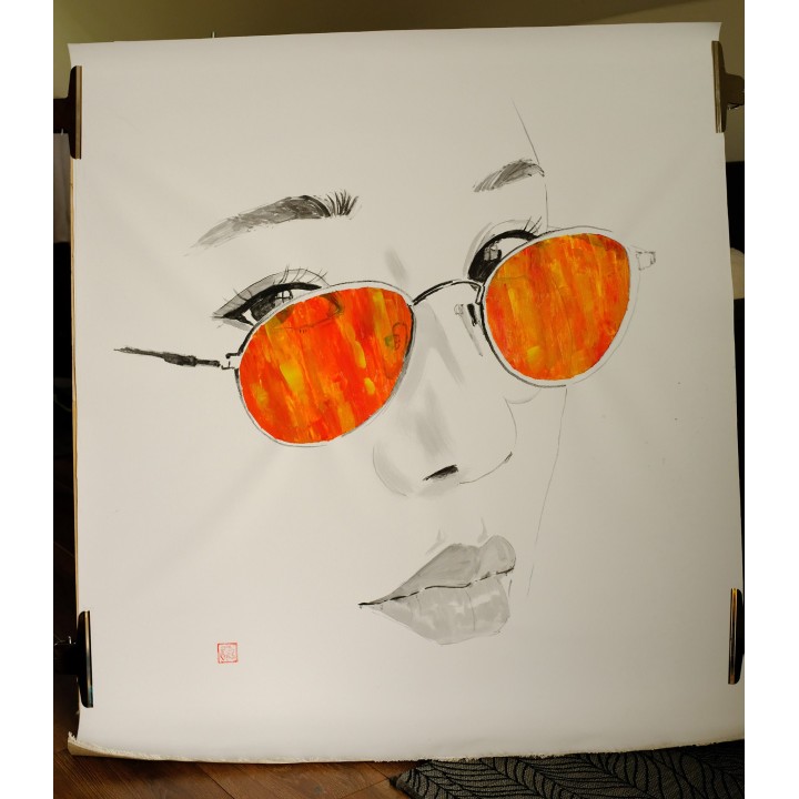 Noriko's glasses